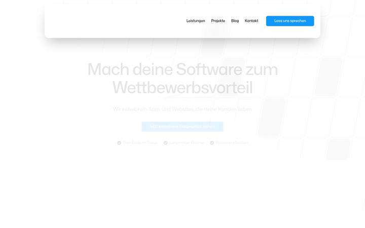 Screenshot of bytefront.de