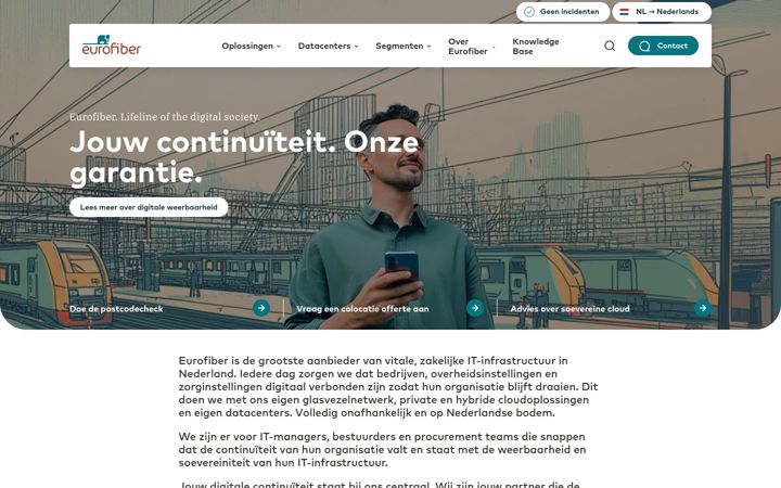 Screenshot of bytesnet.nl