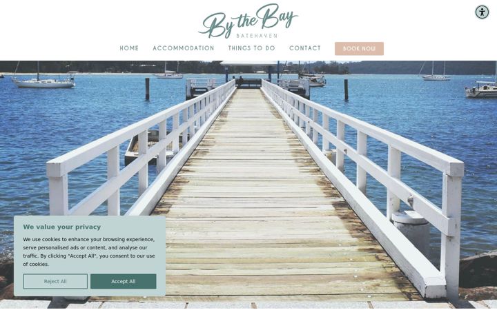 Screenshot of bythebaybatehaven.com.au