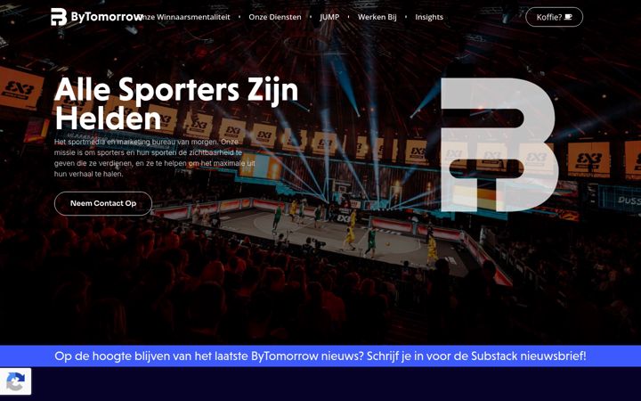Screenshot of bytomorrow.nl