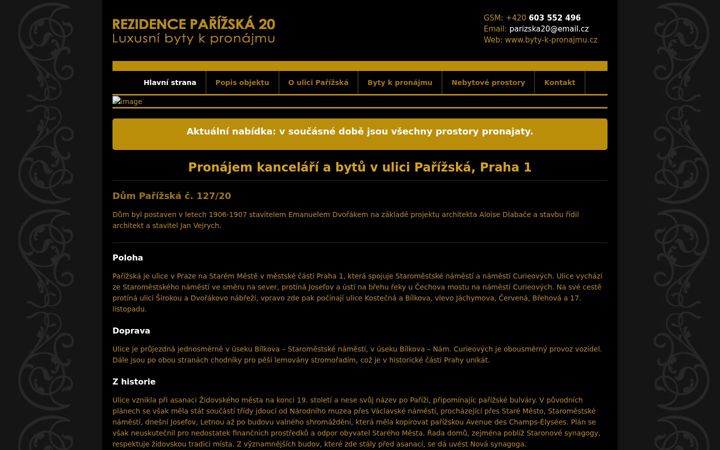 Zrzut ekranu byty-k-pronajmu.cz