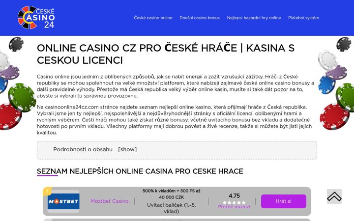 Zrzut ekranu bytyhlinsko.cz