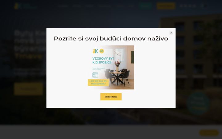 Screenshot of bytykamenac.sk