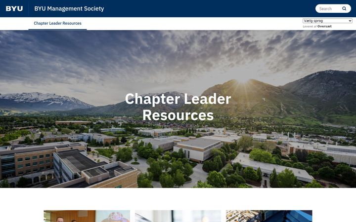 Screenshot von byums-resources.byu.edu
