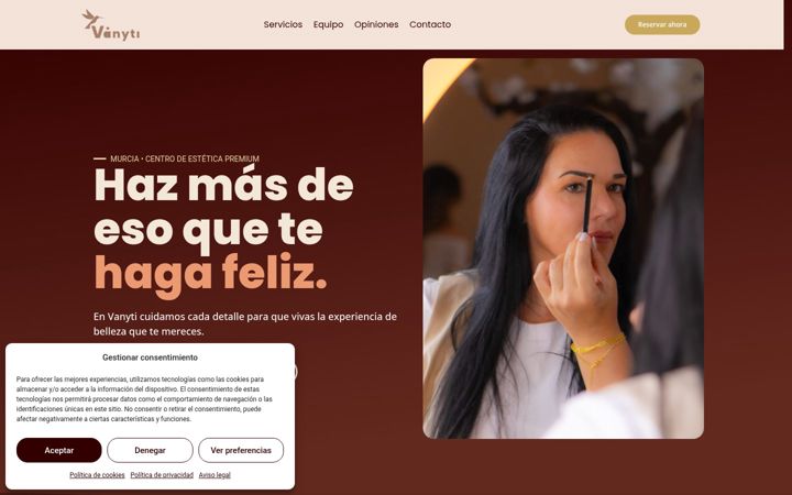 Screenshot of byvanyti.com