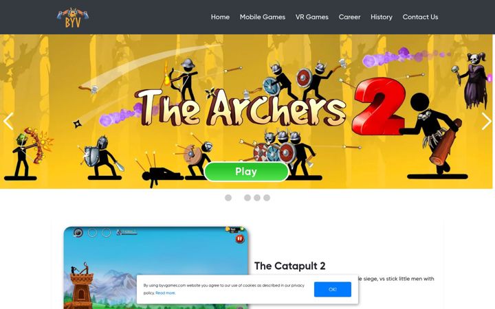 Screenshot of byvgames.com