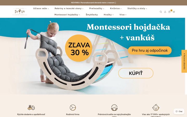 Snímek obrazovky byvici.sk