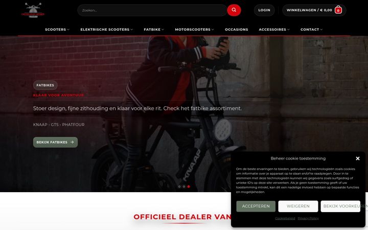 Screenshot of bywerner.nl
