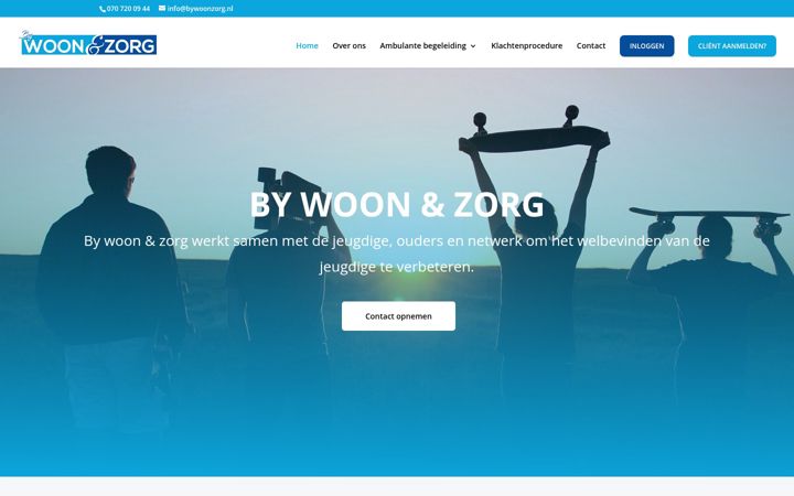 Snimka zaslona za bywoonzorg.nl