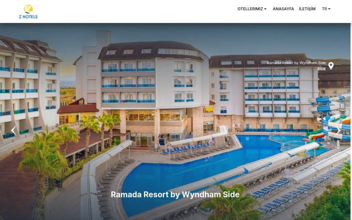 Screenshot of byzhotels.com