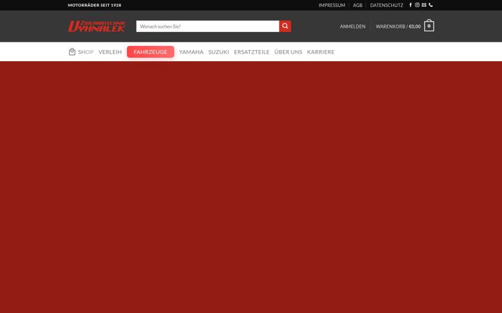 Screenshot of bz-motorrad.de