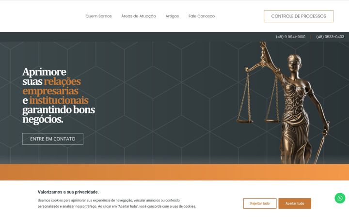 Skærmbillede af bz.adv.br