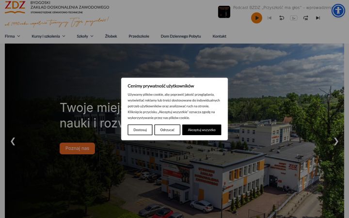 Screenshot of bzdz.pl