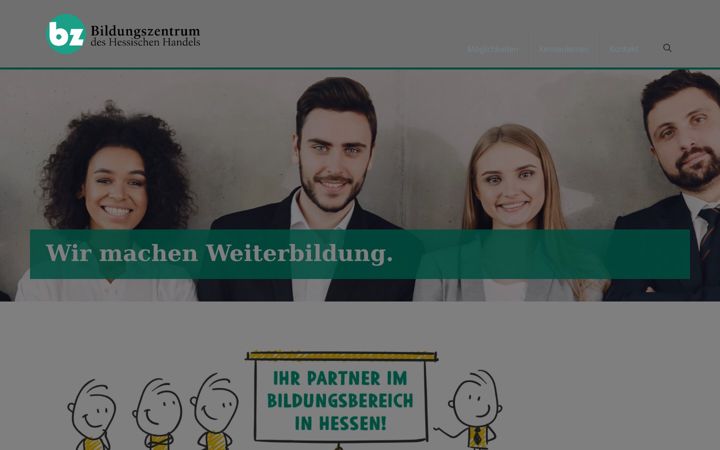 Screenshot of bzffm.de