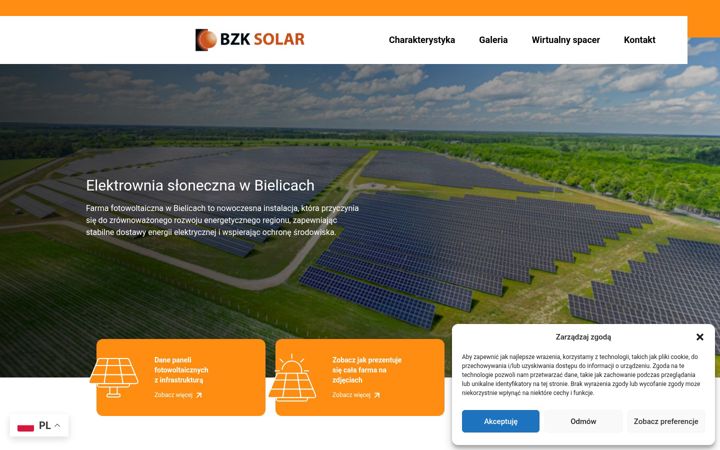 Screenshot of bzksolar.pl