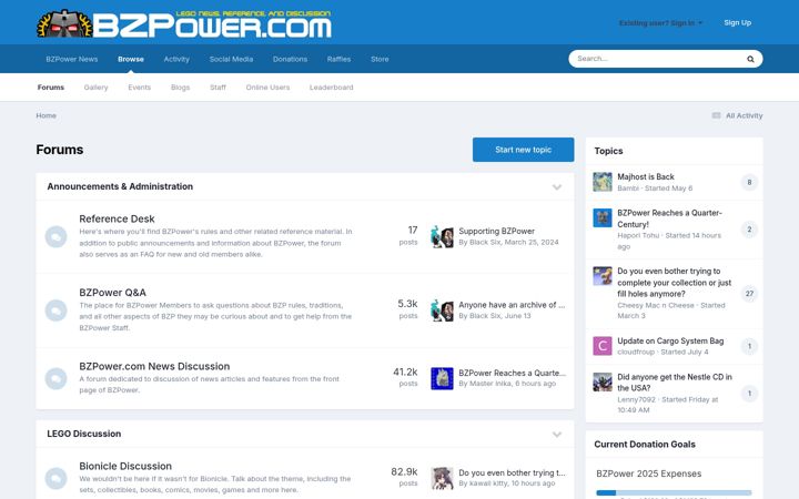 Screenshot of bzpower.com