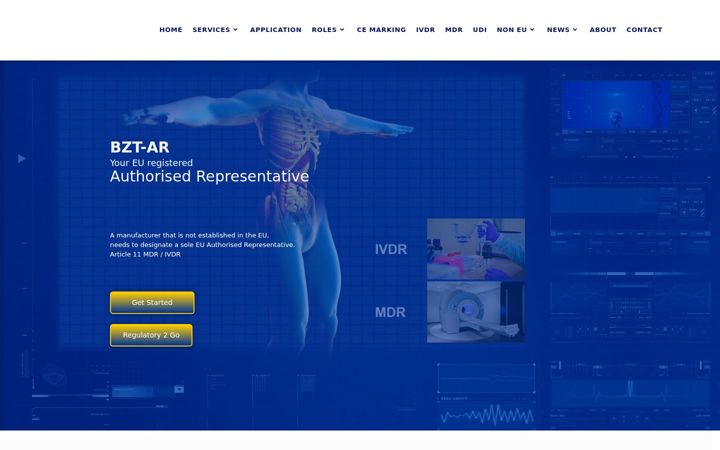 Screenshot of bzt-ar.com