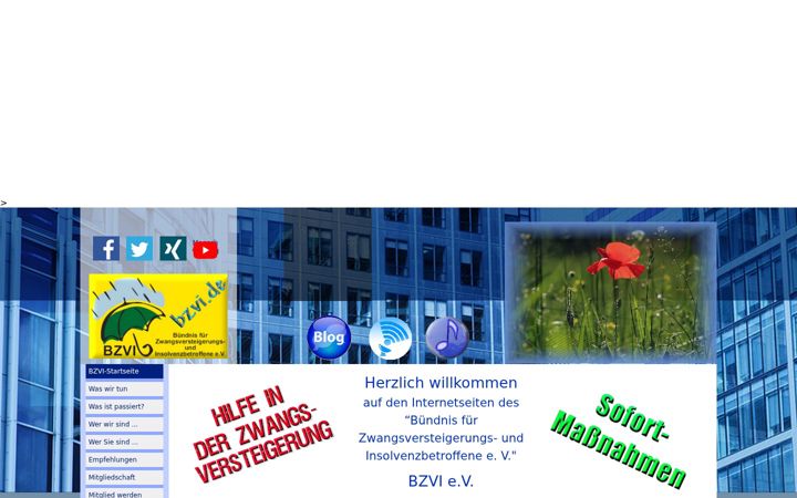 Screenshot του bzvi.de