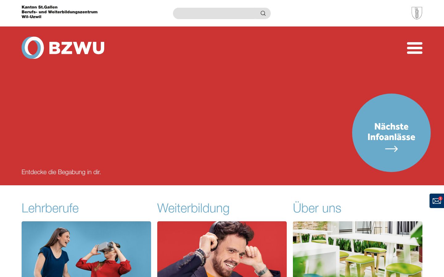 Screenshot des Einwilligungsbanners vor jeglicher Interaktion