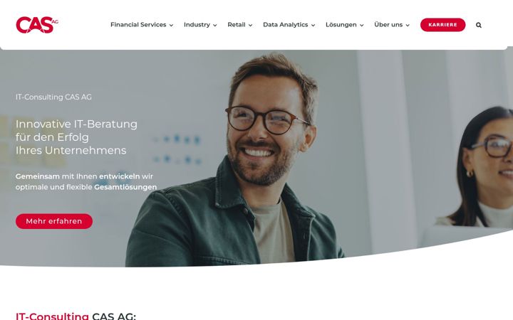 Screenshot of c-a-s.de