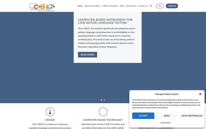 Screenshot of c-billt.com