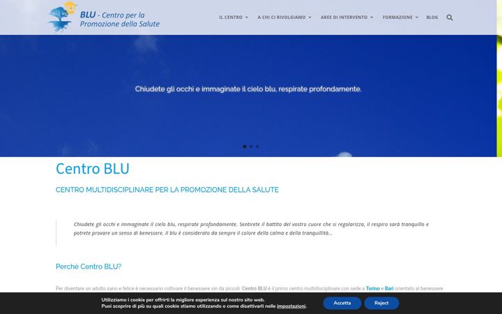 Screenshot of c-blu.it