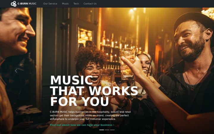Screenshot of c-burn.com