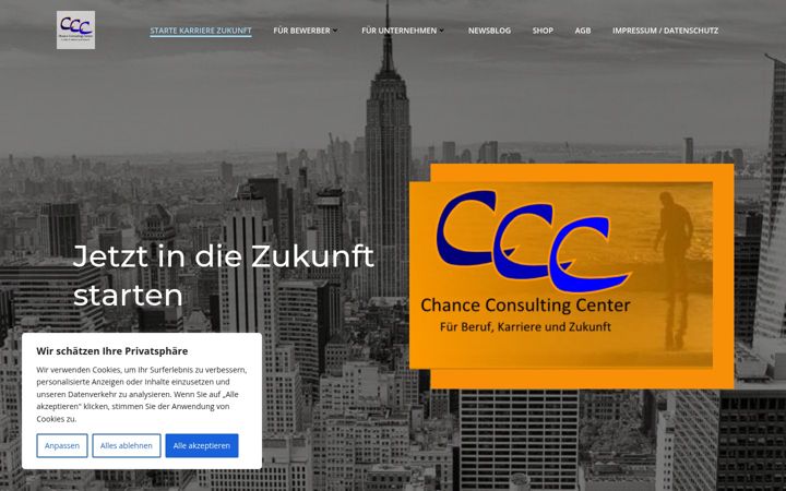 Screenshot of c-c-center.de