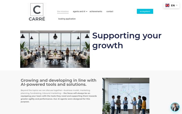 Screenshot of c-carre.com