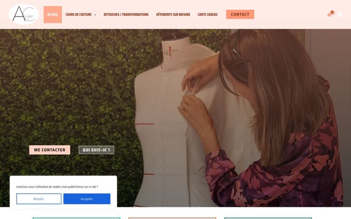 Ekrano kopija c-couture.fr