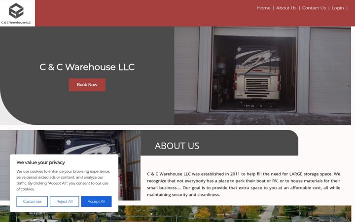 Screenshot of c-cwarehouse.com