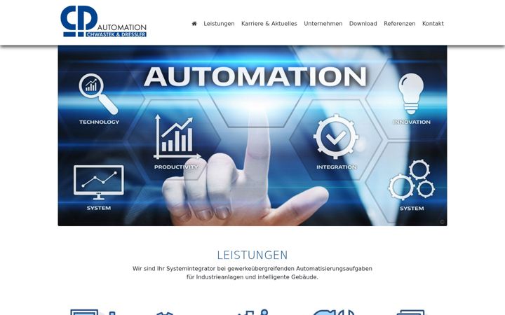 Screenshot of c-d-automation.de