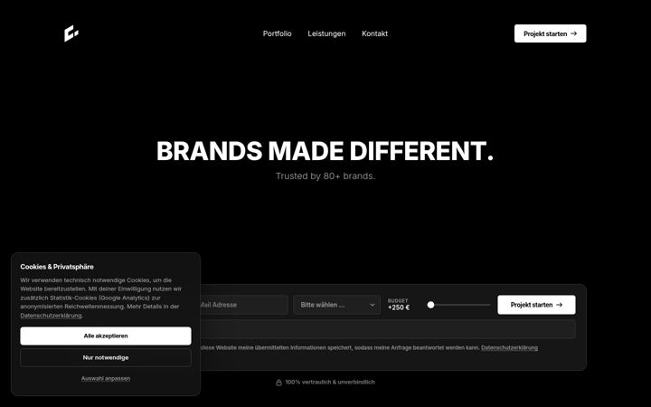 Screenshot of c-designs.de