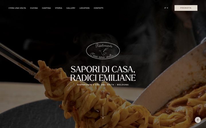 Screenshot of c-eraunavolta.it