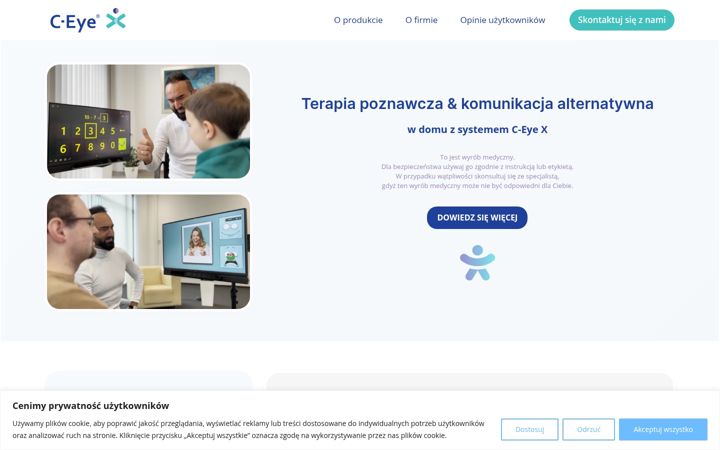 Screenshot of c-eye.eu