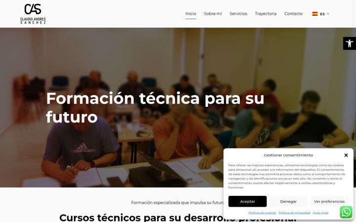 Screenshot of c-formacionjimdofree.com