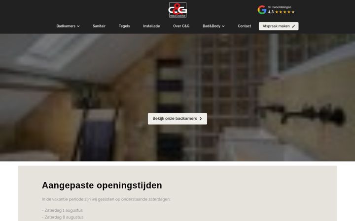 Screenshot of c-g.nl
