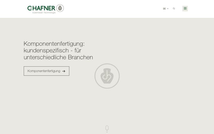 Screenshot of c-hafner.de