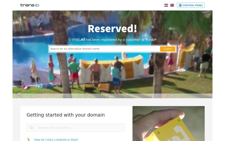 Screenshot of c-moi.nl