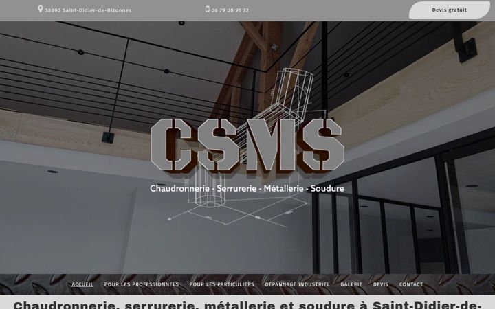 Screenshot of c-s-m-s.fr