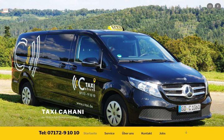 Screenshot of c-taxi.de