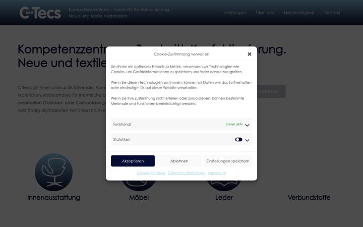 Screenshot του c-tecs.de