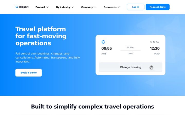 Screenshot of c-teleport.co.uk