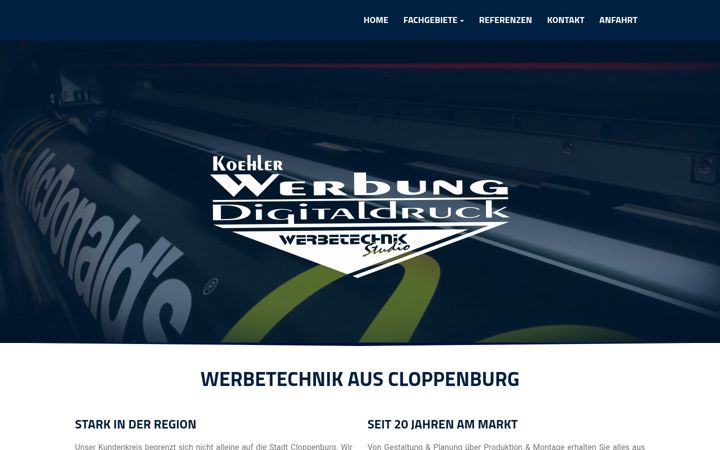 Screenshot του c-werbung.de