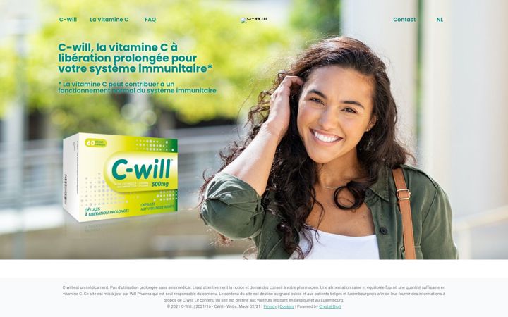 Екранна снимка на c-will.be