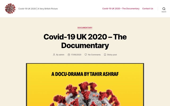 Screenshot of c19uk2020.com