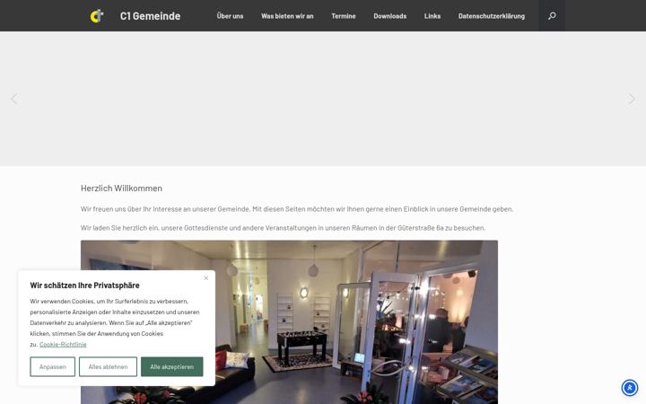 Screenshot of c1gw.de