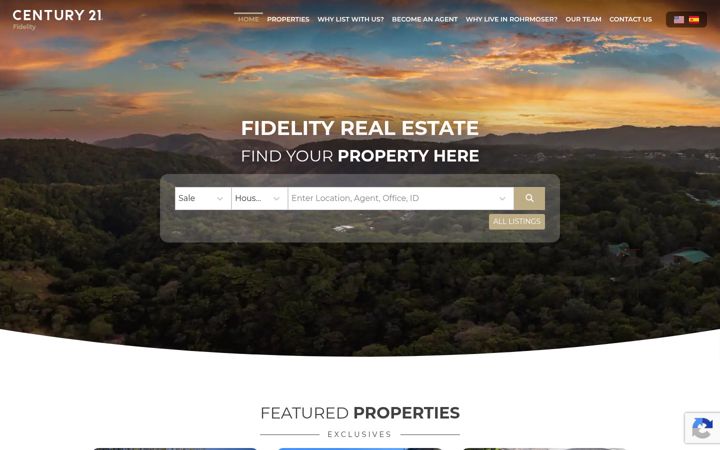 Screenshot of c21fidelity.com