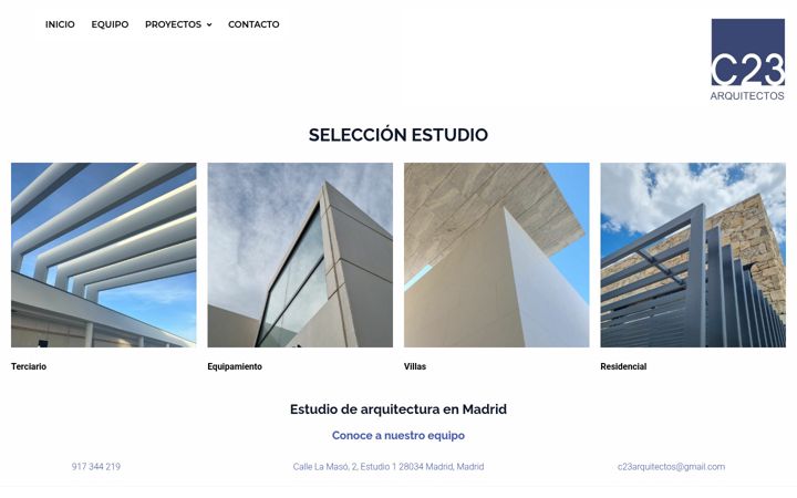 Képernyőkép: c23arquitectos.es