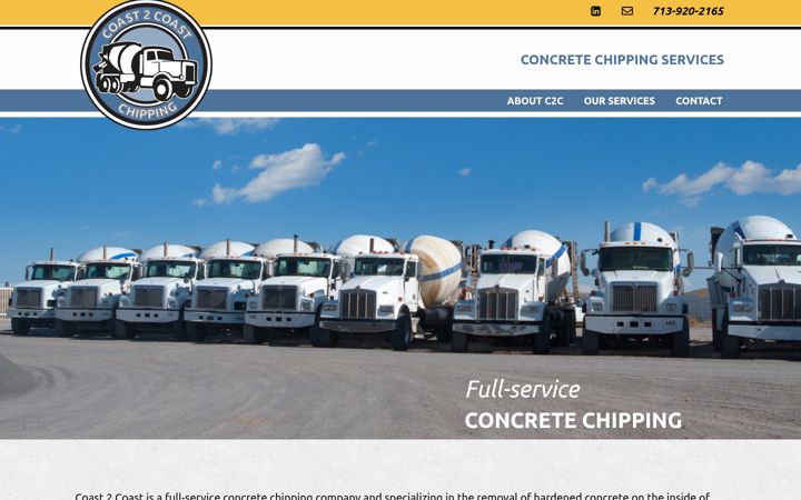 Screenshot of c2c-chipping.com